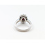 Ring Halo .51ctw Round Diamonds 1.25ct Ruby GIA Report: 2243072263 18kw 13x11mm Sz5.75 5.3g 125060096