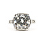 Ring Filigree Vintage 5.03ct Cushion Lab Grown Diamond IGI: 700583931 .12ctw Diamonds Platinum Sz6 4.65g 126020006