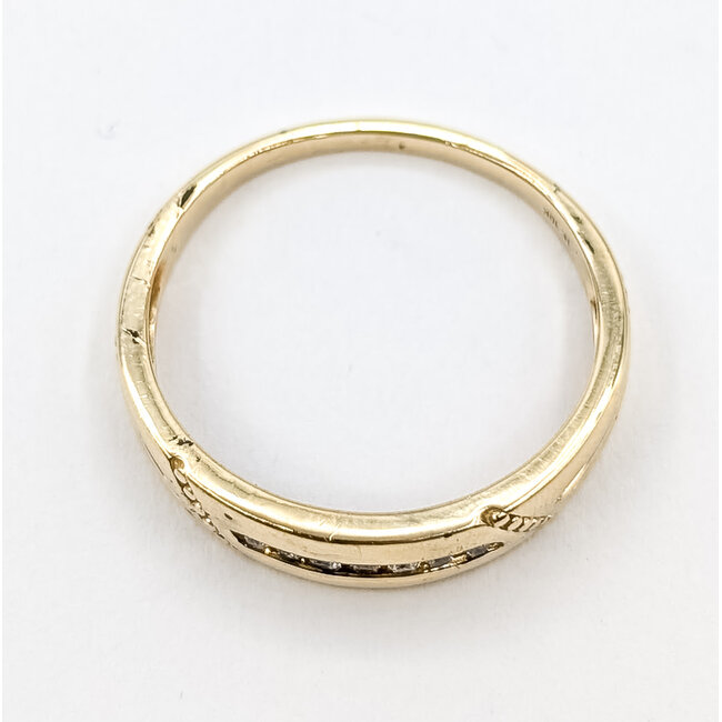 Ring Engagement .10ctw Round Diamonds 10ky 5.8mm Sz12 3.06g 126030037