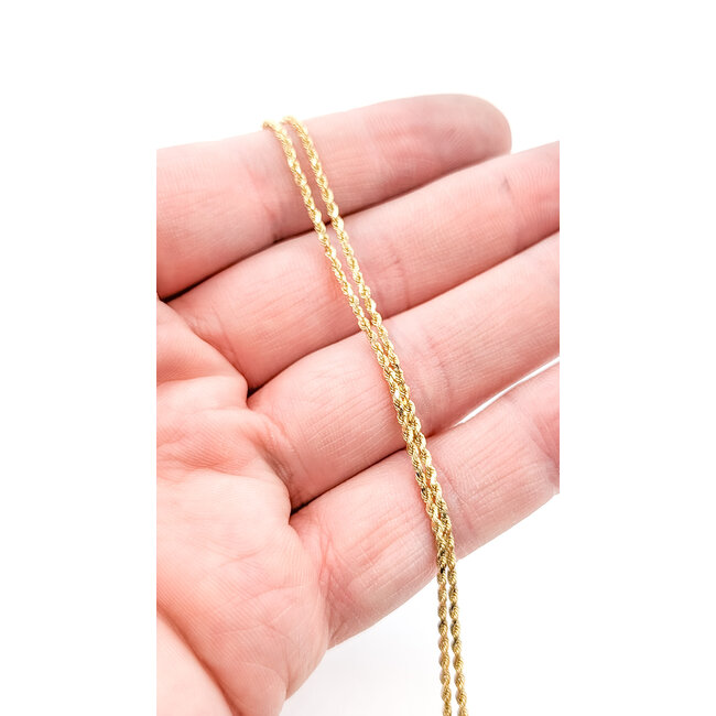Necklace Rope 14ky 1.2mm 18" 1.87g 126032010