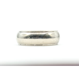 Rings Beveled Band 14kw 6mm Sz7 4.69g 126032007