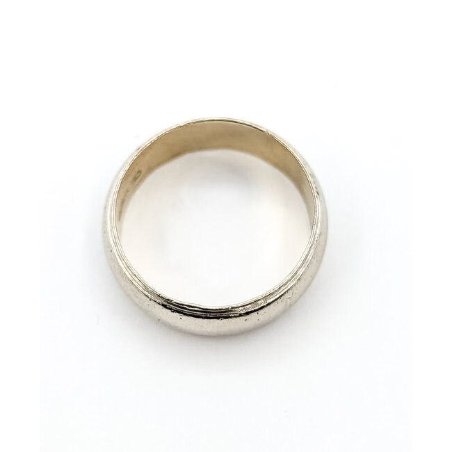 Rings Beveled Band 14kw 6mm Sz7 4.69g 126032007