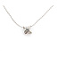 Necklace 5-Stone .31ctw Round Diamonds 18kw 6x6mm 15" 2.2g 126030003