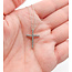 Pendant Cross .18ctw Round Diamonds 18kw .9x.5" 14-16" 2.83g 126030073