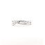 Ring Asymetrical Split .14ctw Round Diamonds 14kw 3mm Sz4 2.42g 126030008