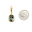 Pendant Drop Enhancer 3.6ct Mystic Topaz 14ky 1x.4" 2.35g 126030009