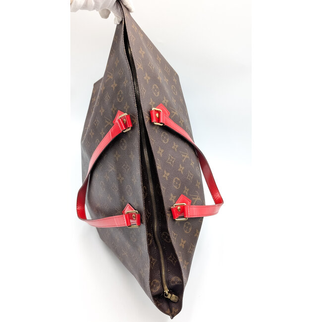 Handbag Louis Vuitton All In Monogram Coquelicot 126045004