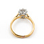 Ring Engagement Solitaire 1.52ct Round Lab Grown Diamond IGI Report: LG770635653 E VVS2 18ky 2.75mm Sz6.5 3.7g 126038002