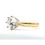 Ring Engagement Solitaire 1.52ct Round Lab Grown Diamond IGI Report: LG770635653 E VVS2 18ky 2.75mm Sz6.5 3.7g 126038002