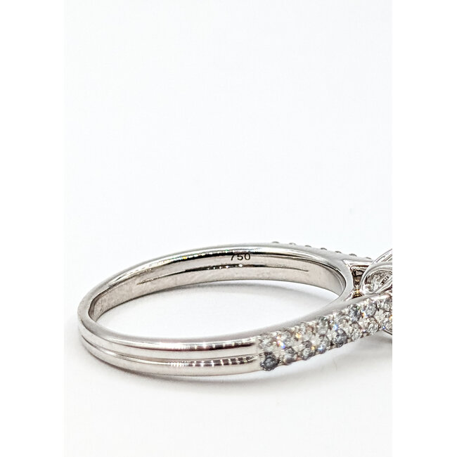 Ring 0.96ct RB Lab Grown Diamond IGI: 677551700 1ctw Lab Grown Diamonds 18kw 2.5mm Sz7 3.58g 125090104