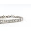 Bracelet Art Deco Milgrain 7.75ctw Old Mine Diamonds Platinum 7mm 6.5" 17.2g 226030066