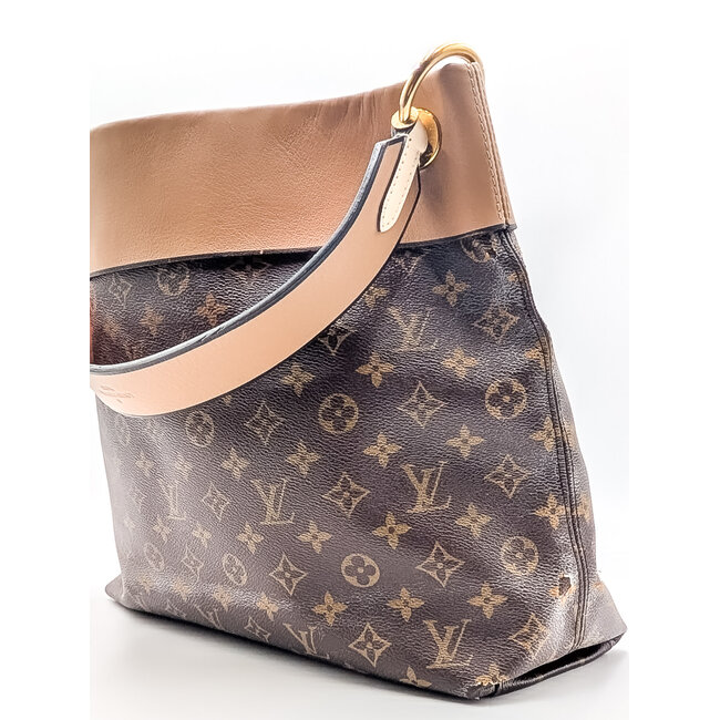 Handbag Louis Vuitton Tuileries Hobo MM Monogram 126045017
