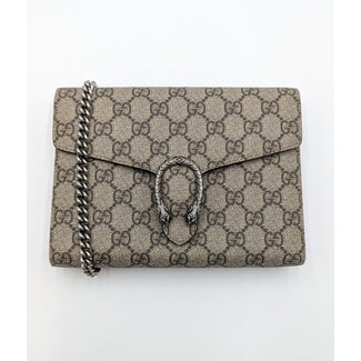 Wallet Gucci Dionysus GG Supreme Chain Wallet 126045022