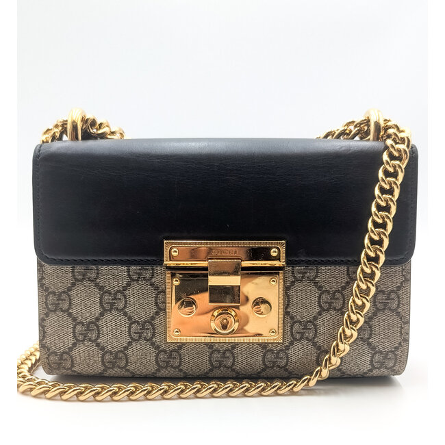 Handbag Gucci Padlock Supreme Small 409487 GA091 126045023