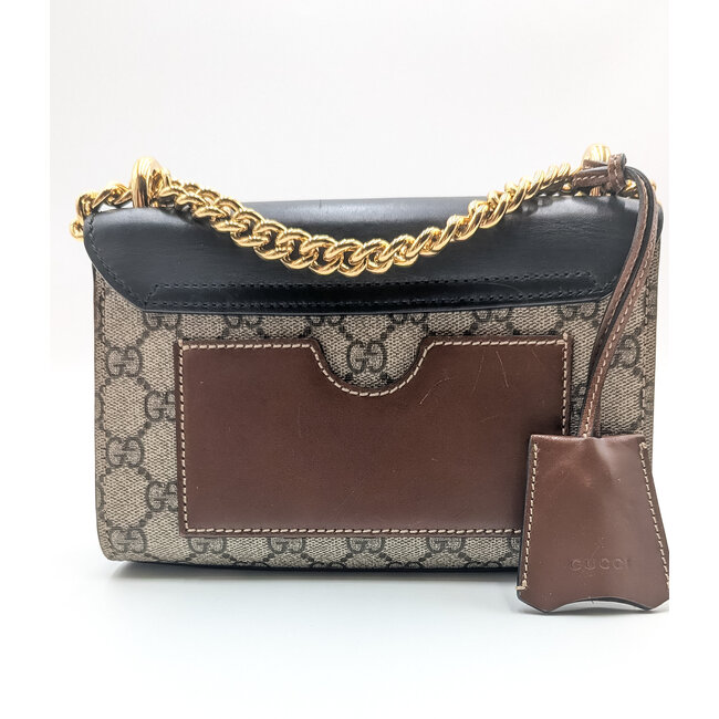 Handbag Gucci Padlock Supreme Small 409487 GA091 126045023