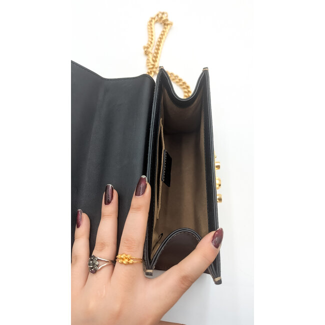 Handbag Gucci Padlock Supreme Small 409487 GA091 126045023