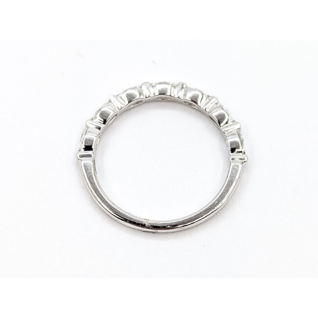 Ring East/West 0.50ctw Marquise Lab Grown Diamonds 14kw 1.8mm Sz7 2.07g 126040093