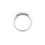 Ring Bridal .25ctw Round & Baguette Diamonds 14kw 3.5mm Sz9 2.09g 126030028