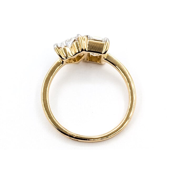 Ring Engagement Hidden Halo 1.65ct Round Lab Grown Diamond 1.75ctw Lab Grown Diamonds 14ky 1.5mm Sz7 2.27g 126040045