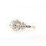 Ring 3-Stone 1.00ct Oval Lab Grown Diamond 1.75ctw Lab Grown Diamonds 14ky 1.3mm Sz7 1.96g 126040016
