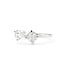 Ring Toi Et Moi 1.50ctw Pear & Cushion Lab Grown Diamonds 14kw 2.4mm Sz7 2.76g 126040037