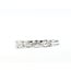 Ring East/West 1.00ctw Oval Lab Grown Diamonds 14kw 2mm Sz7 2.57g 126040094