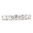 Ring East/West 5-Stone 2.00ctw Oval Lab Grown Diamonds 14kw 2mm Sz7 5.07g 126040096