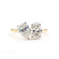 Ring Toi Et Moi 2.00ctw Pear & Oval Lab Grown Diamonds 14ky 1.8mm Sz7 3.1g 126040019