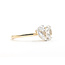 Ring Toi Et Moi 2.00ctw Pear & Oval Lab Grown Diamonds 14ky 1.8mm Sz7 3.1g 126040019