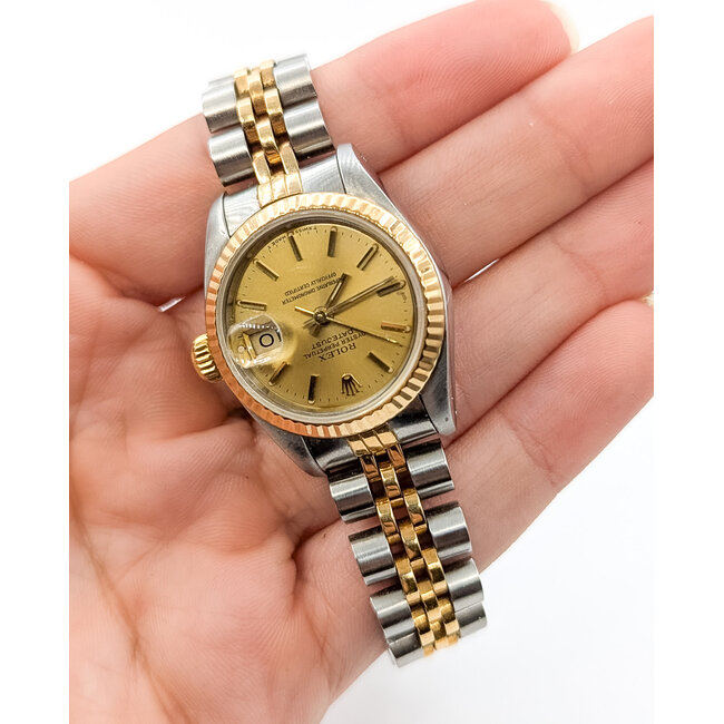 Watch Rolex 69173 Two-Tone Yr. 1986 26mm Stainless Steel 6.5" Watch Only 126046013