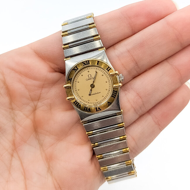 Watch Omega Constellation Champange 23mm Stainless Steel & 18kt Yellow Gold 6.25" Watch Only 126046009