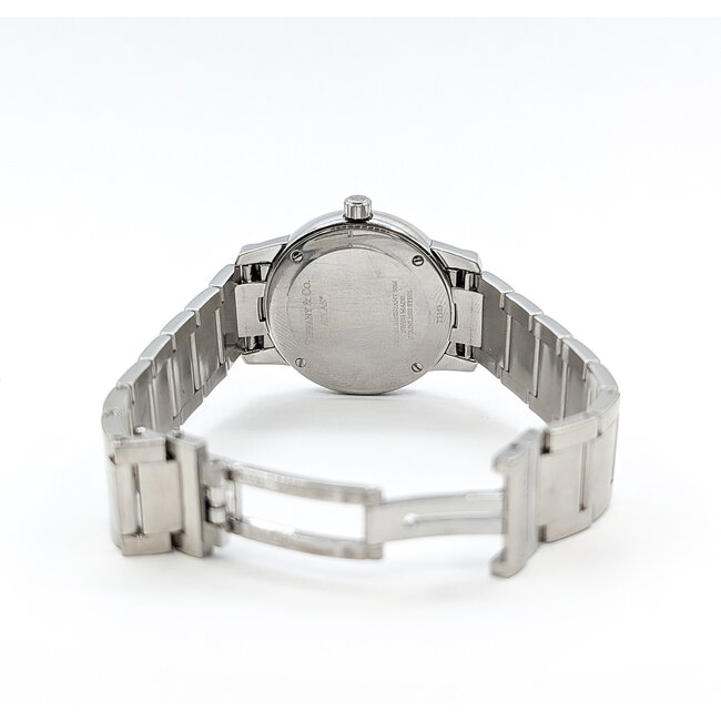 Watch Tiffany & Co. Atlas 2 Hand 34mm Stainless Steel 7" Watch Only 126046008