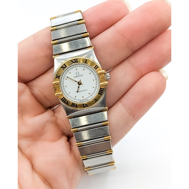 Watch Omega Constellation Two-Tone 22mm Stainless Steel 7" Card Only 126046011