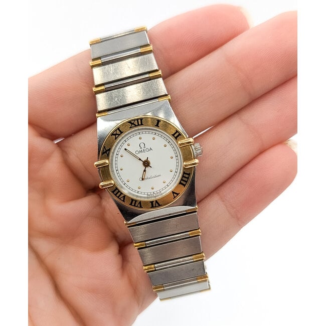 Watch Omega Constellation Two-Tone 23mm Stainless Steel 7" Watch Only 126046007