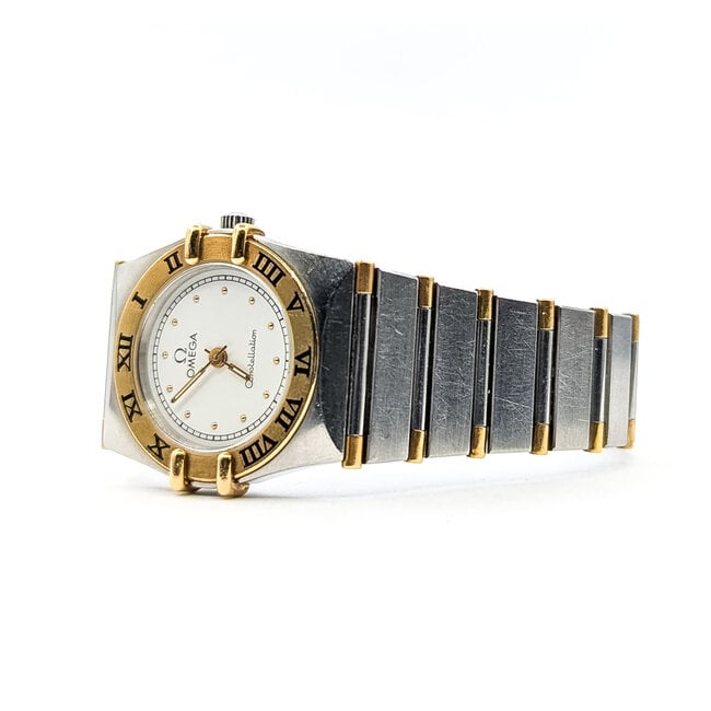 Watch Omega Constellation Two-Tone 23mm Stainless Steel 7" Watch Only 126046007