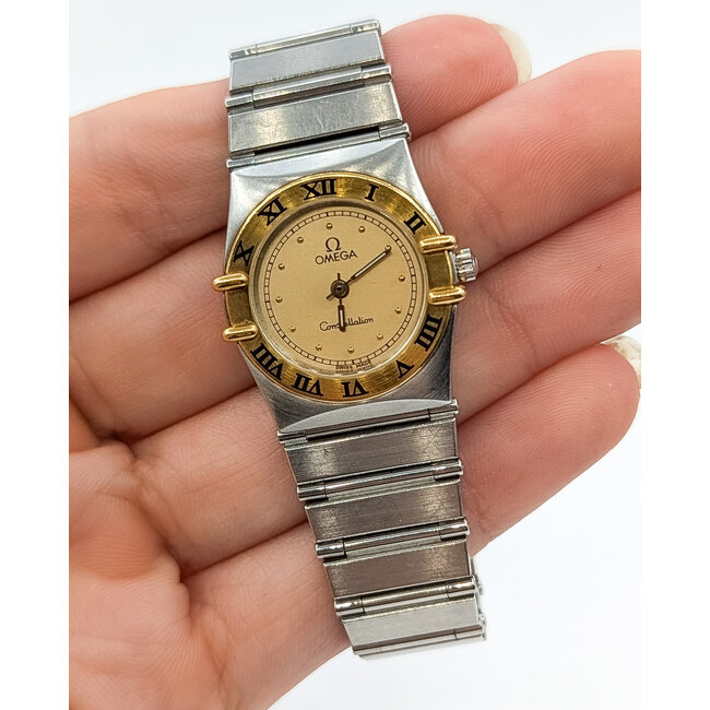 Watch Omega Constellation Two-Tone 23mm Stainless Steel & 18kt Yellow Gold 7" Watch Only 126046005