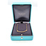 Necklace Tiffany T .19ctw Round Diamonds 18ky .8mm 16-18" 5.68g 126040100