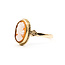 Ring Cameo 11x7mm Shell Cameo 9ky 1.8mm Sz6.5 1.6g 226040001
