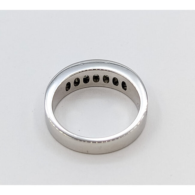 Ring Engagement 1.89ctw Princess Diamonds 950pt 6mm Sz10 14.45g 226030052