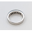 Ring Engagement 1.89ctw Princess Diamonds 950pt 6mm Sz10 14.45g 226030052