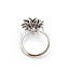 Ring Cluster 1.17ctw Round Diamonds 14kw 2mm Sz6.75 4.72g 226040009