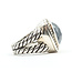 Ring David Yurman Albion Collection Cable .28ctw Round Diamonds 15x15mm Black Onyx 925 19x19mm Sz6 17.61g 226040002