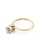 Ring Et Toi Moi .30ctw Round Diamonds 14ky 1.5mm Sz6.25 2.18g 226030062