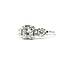 Ring Engagement 3-Stone .60ctw Round Diamonds 14kw 1.8mm Sz4.25 3.04g 226030060