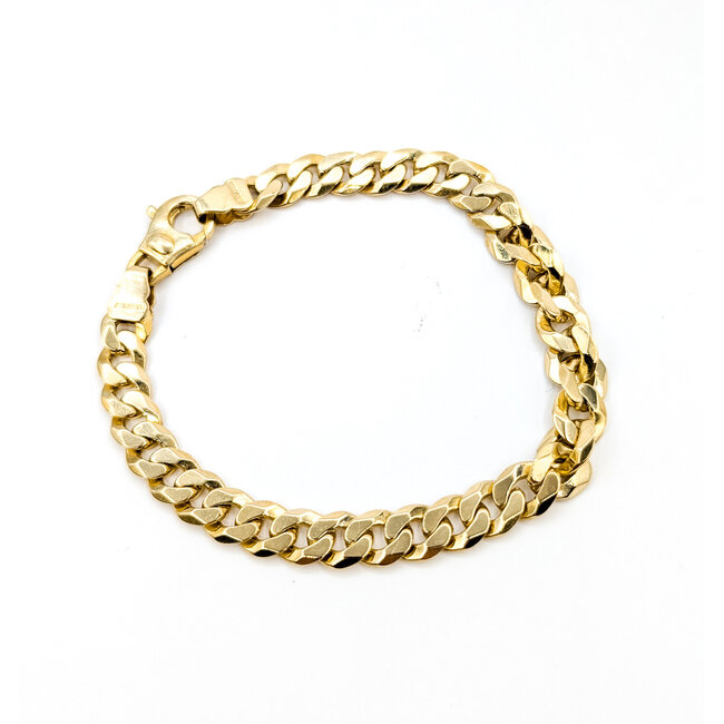 Bracelet Cuban Link 14ky 7.5mm 8" 22.01g 126042007