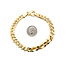Bracelet Cuban Link 14ky 7.5mm 8" 22.01g 126042007
