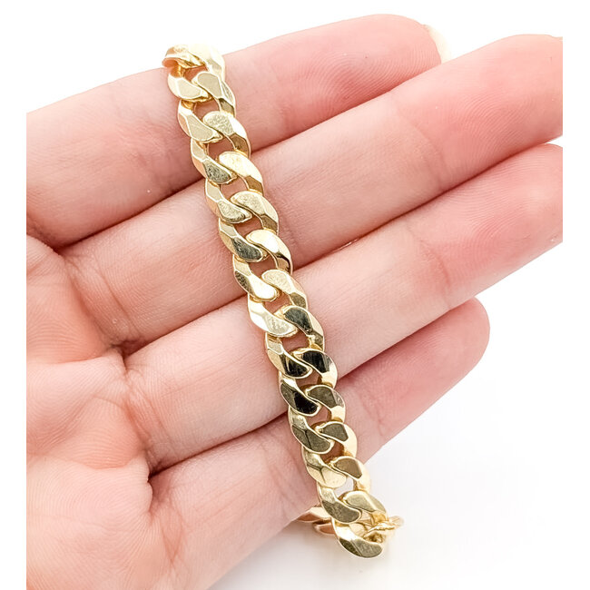 Bracelet Cuban Link 14ky 7.5mm 8" 22.01g 126042007