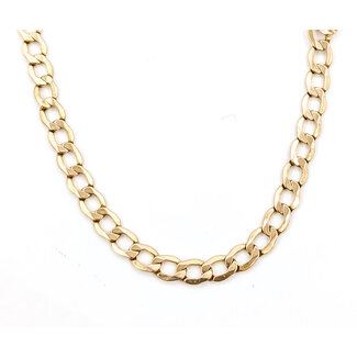 Necklace Curb Link 10ky 4.5mm 24" 6.87g 126042006