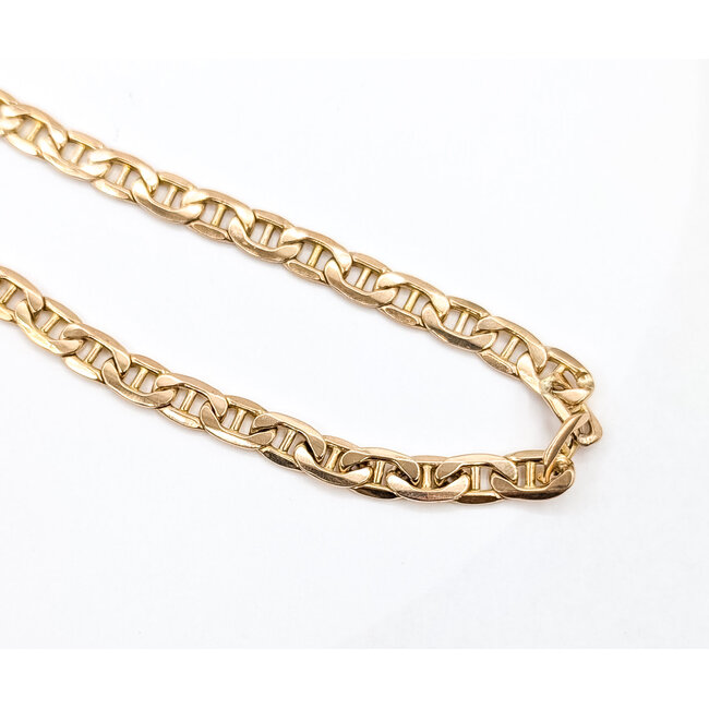 Necklace Gucci Link 10ky 7.25mm 22" 18.34g 126042003