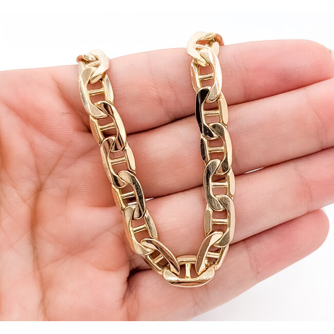 Necklace Gucci Link 10ky 7.25mm 22" 18.34g 126042003